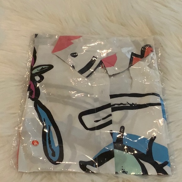 SHEIN abstract shirt dress - Picture 3 of 4